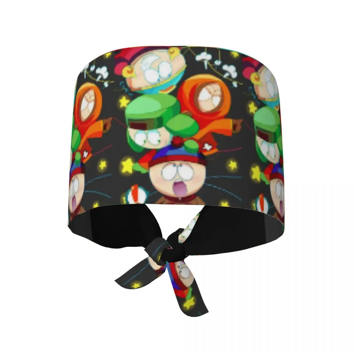 Work Scrub Cap Souths Parks Nursing Hats Men Women Casual Medical Hat Adjustable Tie Back Working Cap