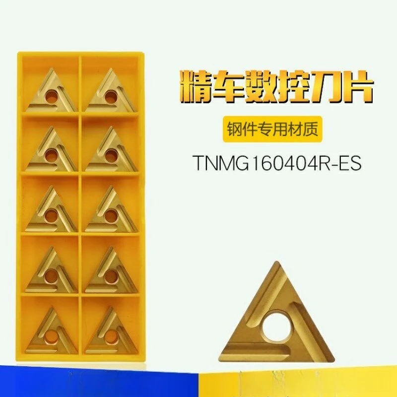 (10 pieces ) groove type TNMG160404R/160408R-ES US735/UE6020 triangular grooving turning insert