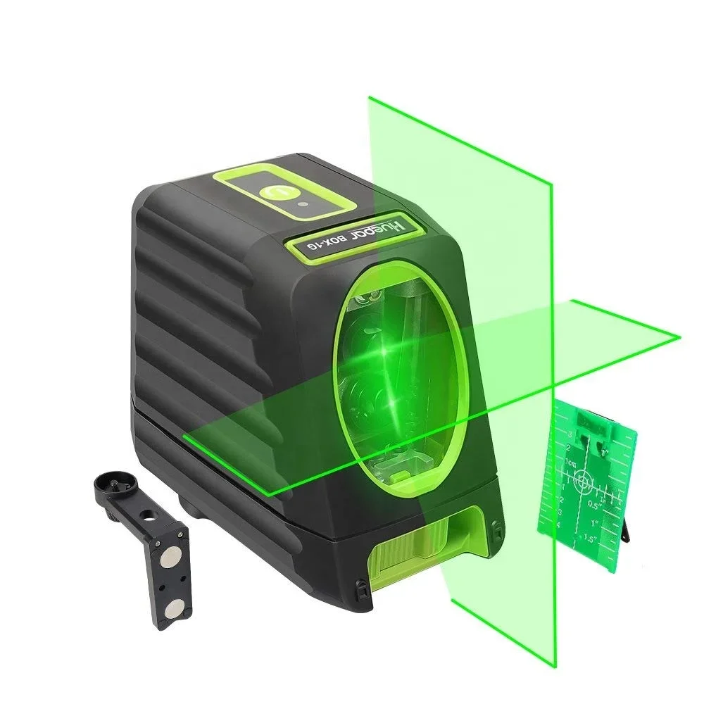 Self-leveling Laser Level Outdoor Green Cross Line Laser Level with Vertical Beam Spread Covers of 150/2 lines green Laser Lines