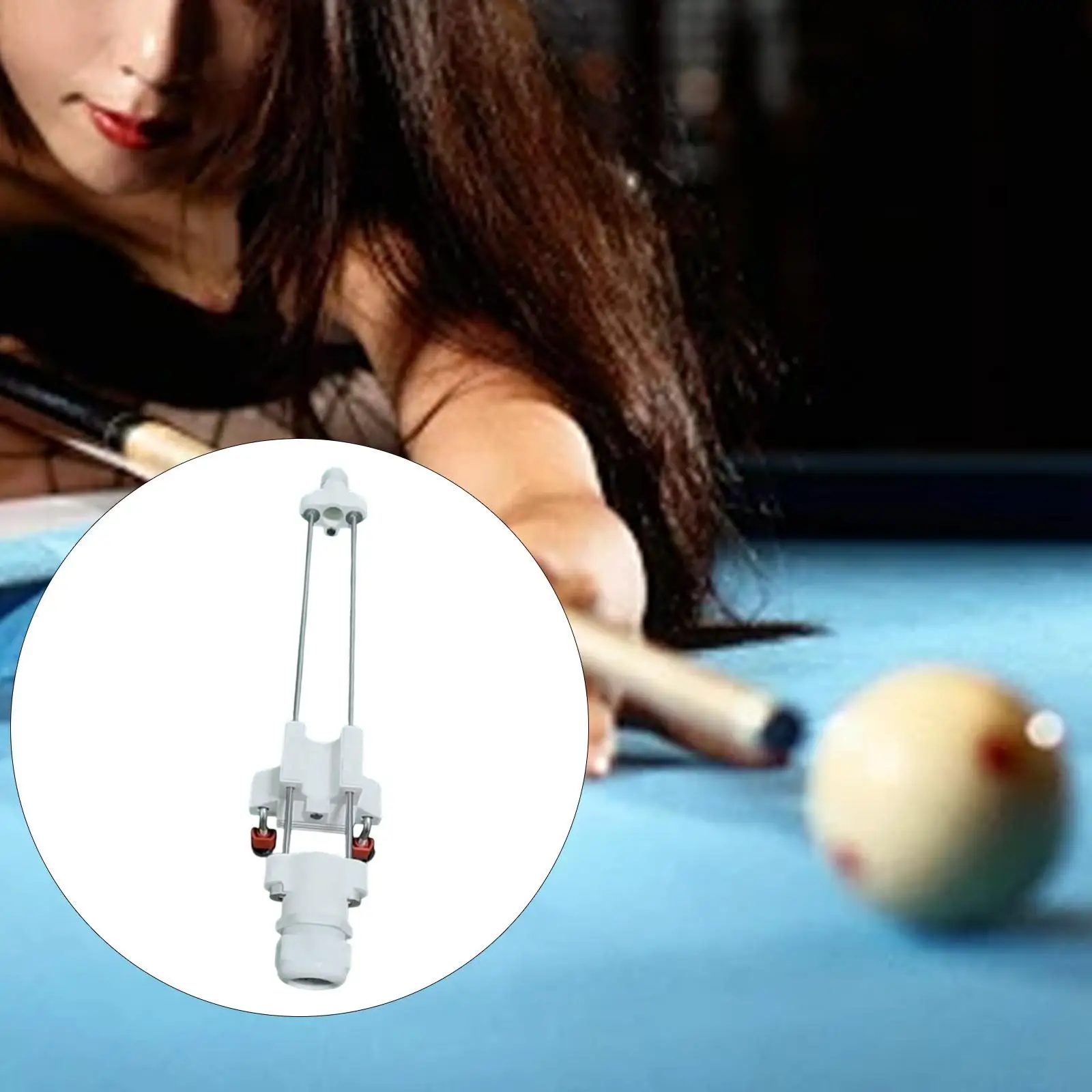 

Billiards Training Aid Table Mount Convenient Cueing Basic Skills Trainer