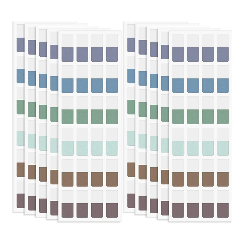 Sticky Index Tabs Multicolor Self-Adhesive Book Tabs Writable Page Tabs Transparent For Notebooksfiles