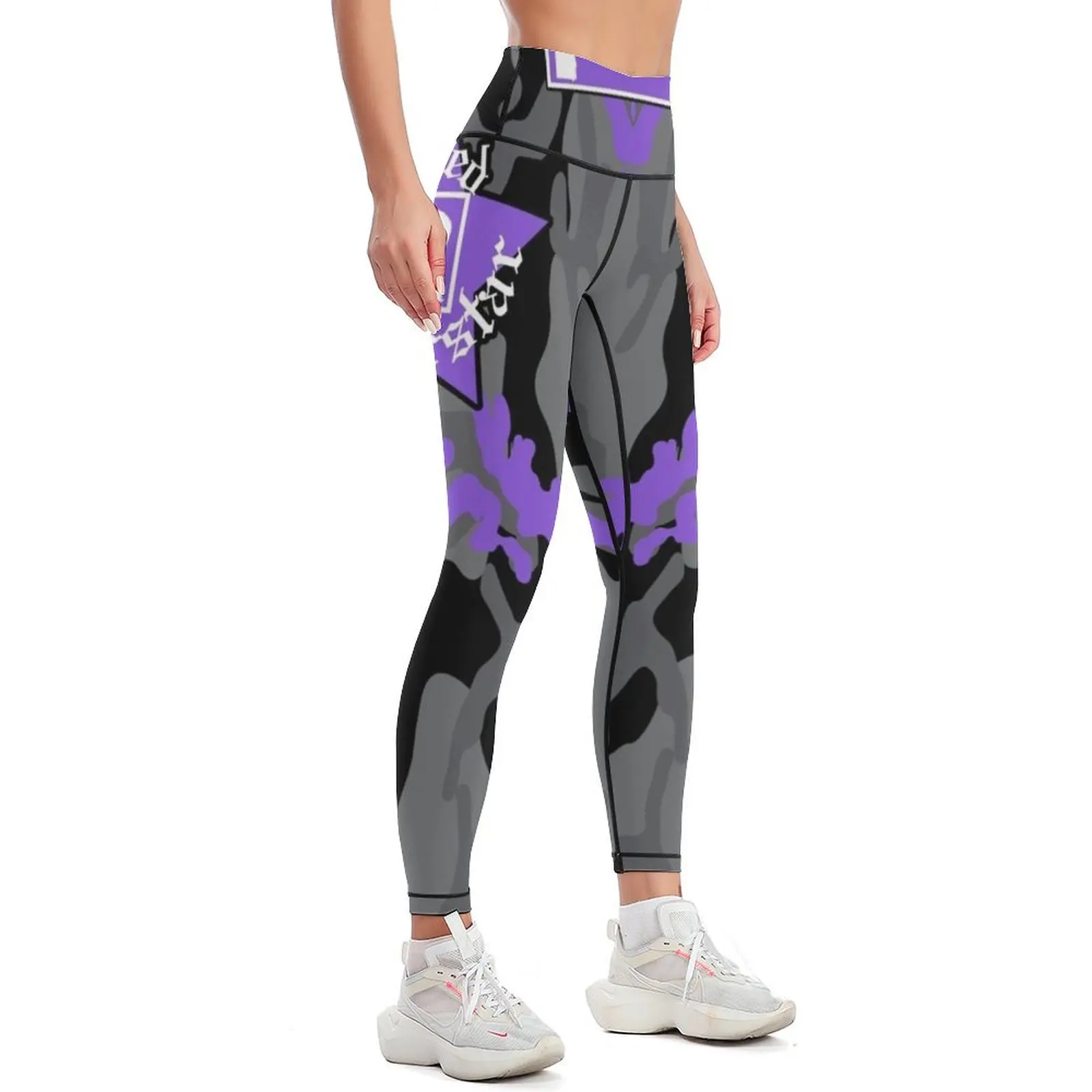 You Think You Know Me-Leggings de camuflaje Morado para mujer, mallas deportivas de tenis para mujer, Leggings push up