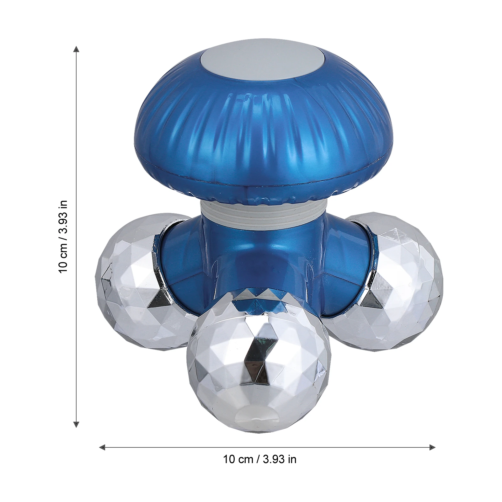 

Vibration Massager Electric Shoulder Foot Mini Body Three-legged Acupoint PP ABS Material Portable Rechargeable For Home Salon