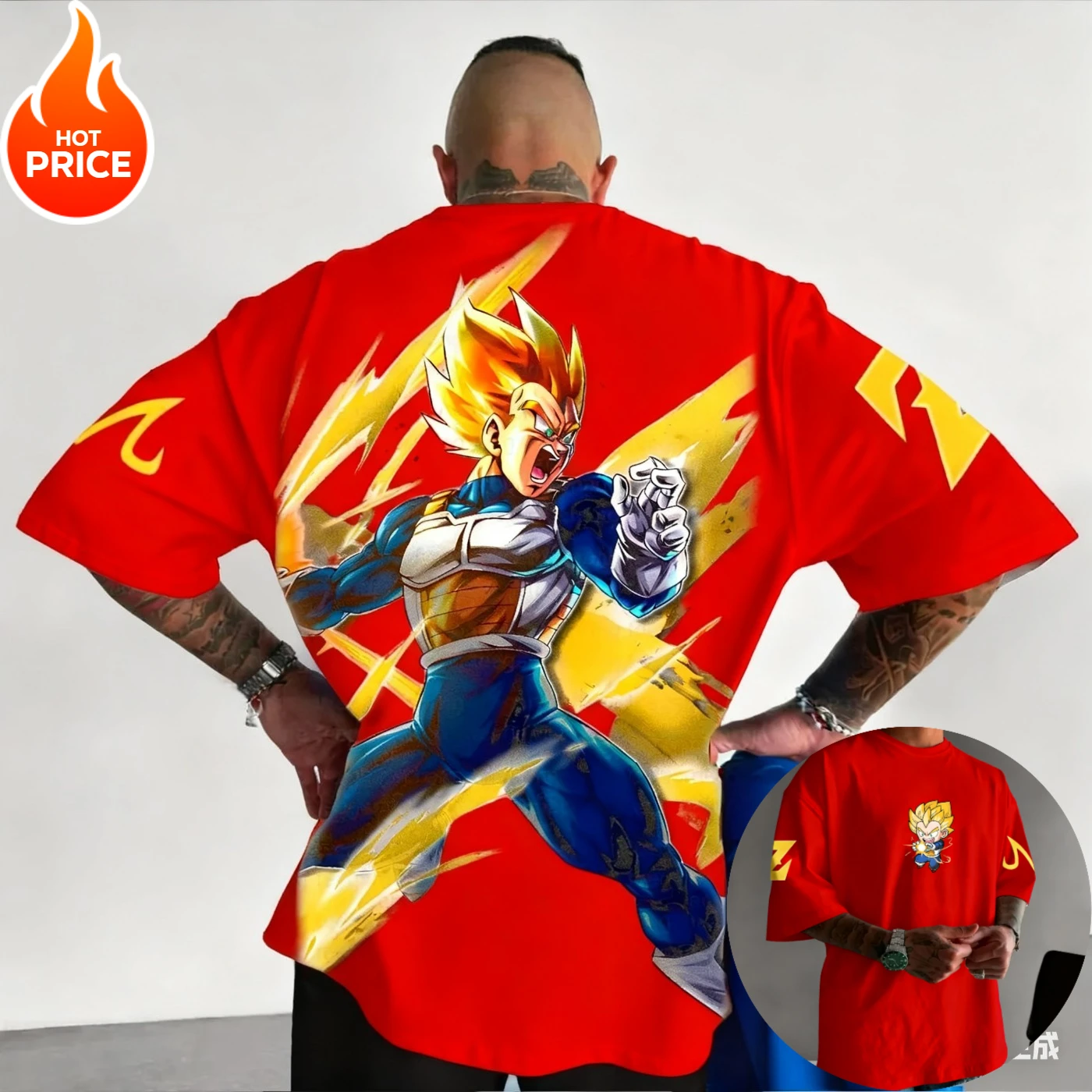 Vegeta Dragon Ball Super Saiyan 하라주쿠 여름 티셔츠 남성 오버 사이즈 빈티지 스트리트웨어 여성 캐주얼 반팔 유니섹스 티셔츠