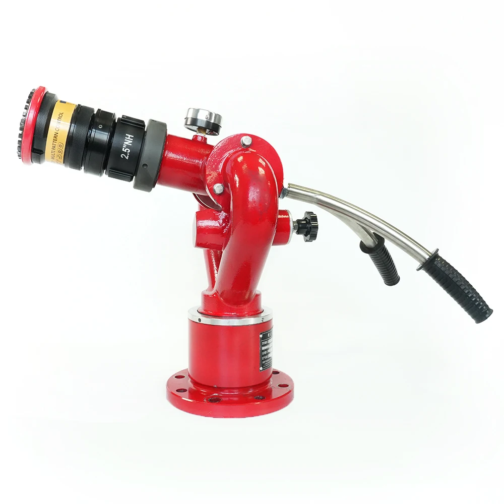 Aluminum alloy fire equipment, large-flow manual fire water cannon, specially designed for firefighters