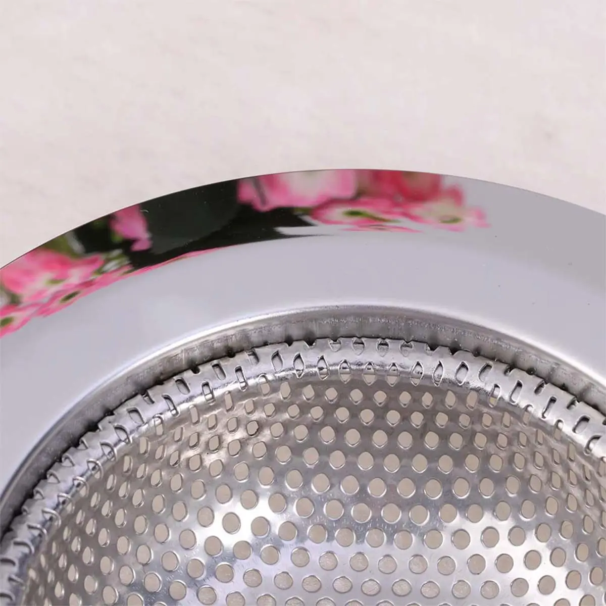 

Фильтр для кухонной раковины из нержавеющей стали, сетчатая корзина для слива, 11 см, овальная форма, защита от засоров, для волос и остатков овощей