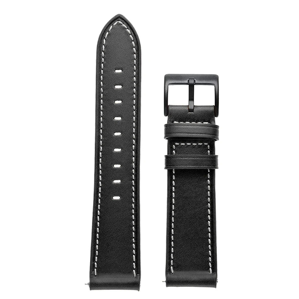 22mm Watch Straps ремешок For Zeblaze Vibe 7 Pro/Stratos 2/3 Beyond GTR 2 Btalk2  Lite Swim GPS Leather Wristbands Band Bracelet