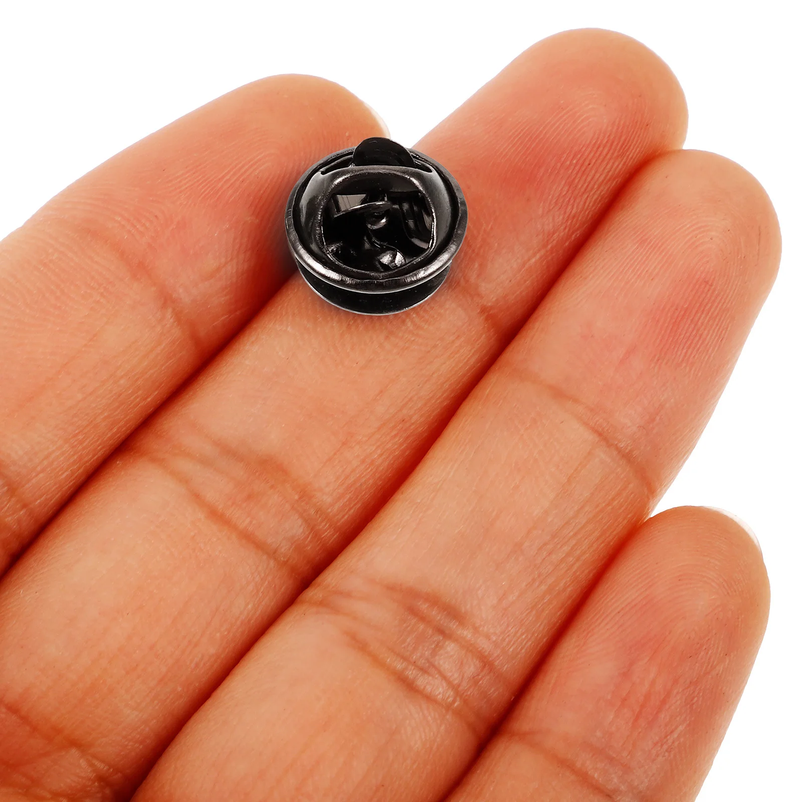 

1Set Brooch Back and Needle Metal Pin Backs DIY Craft Supply for Lapel Pin Badge Tie Tack Jewelry Making Durable Clutch Pins