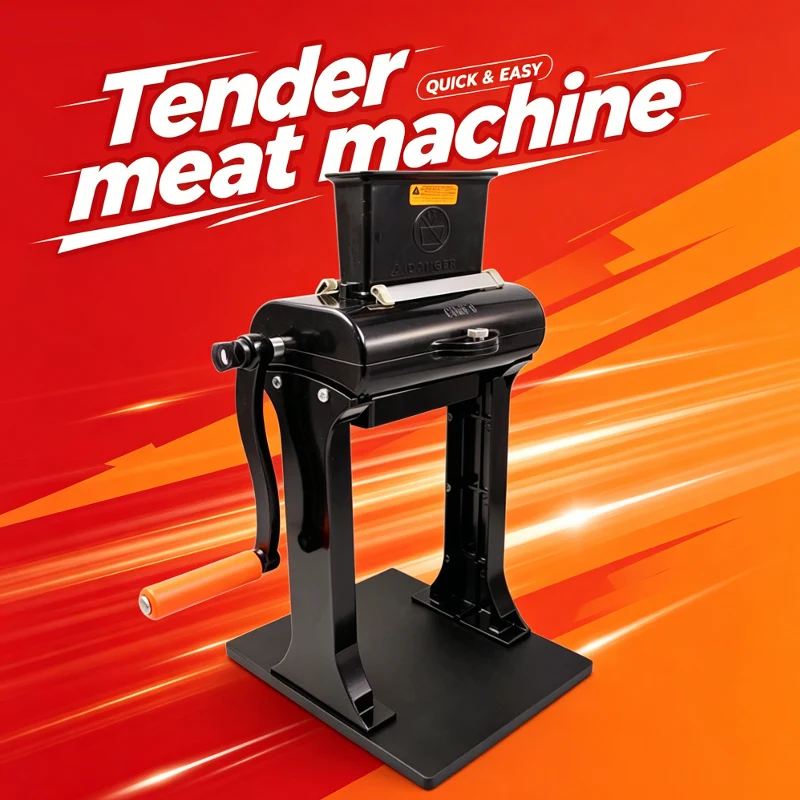 High Efficiency Meat Tenderizer Machines Meat Steak Tenderizing Machine Manual Meat Tender Machine For Chicken Fish Beef Pork