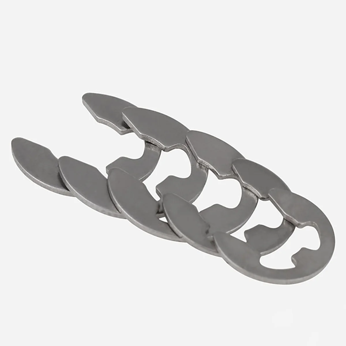 304/316 SS External E Clip Washer Retaining Rings Circlip Clips Φ1.2mm-Φ15mm