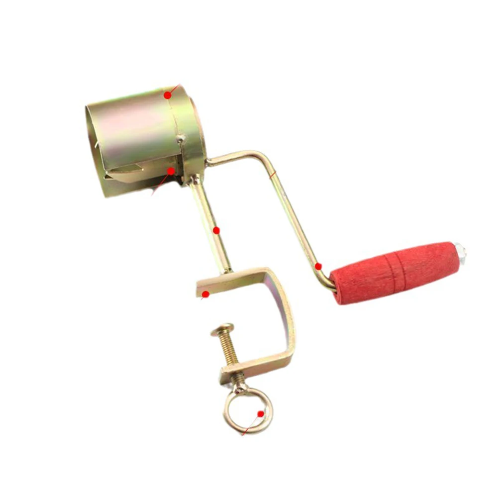 Stainless Steel Corn Peeler Hand Crank Corn Sheller Machine Clip Design Manual Corn Threshing Tool for Kitchen Accessory/Gadgets