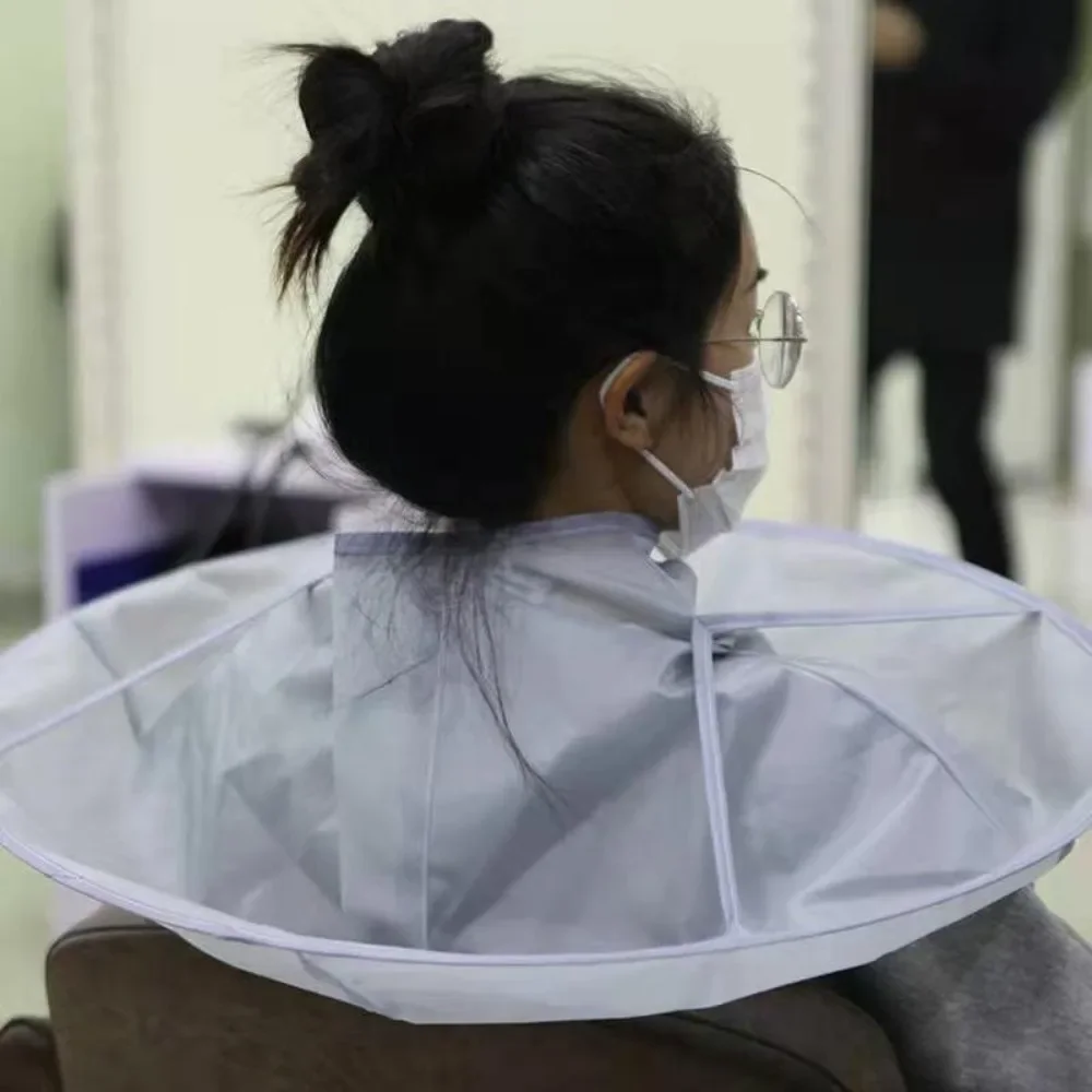 Adult Haircut Cloak Cloth Hair Dye Breathable Household Haircut Cloak Foldable Haircut Tools Hair Coloring Products Medium Sizes