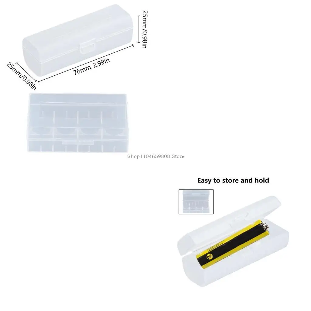 Battery Storage Box Secure Store 21700 Batteries 21700 Battery Storage Case