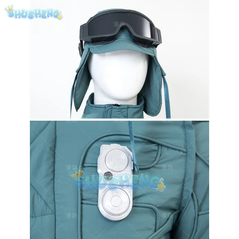 

Mickey 17 Mickey Barnes Cosplay Costume Uniform Halloween Carnival Party Christmas Play Role Clothes Clothing for Men