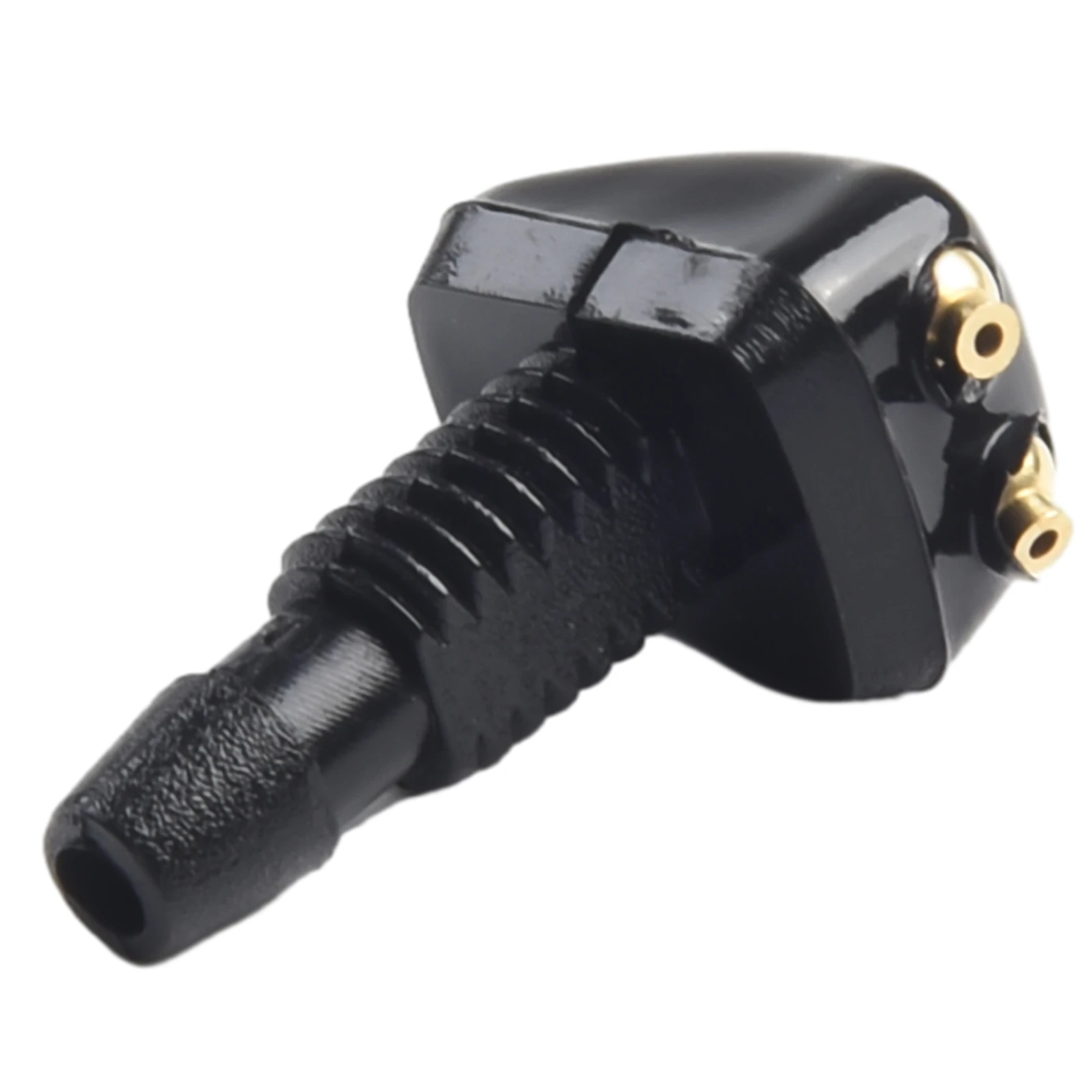 Washer Jet Washer Wiper Nozzle Car Accessories Universal Windshield Anti-corrosion Black Dual Holes High Quality