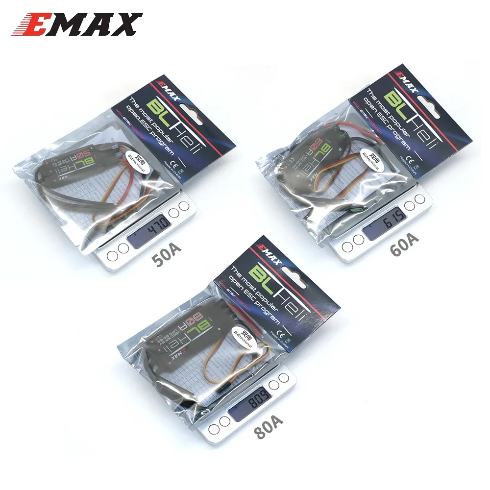 4 ピース/ロット Emax Blheli 12A 20A 30A 40A 50A 60A 80A 双方向ブラシレススピードコントローラ RC ESC RC Quadcopter 航空機用
