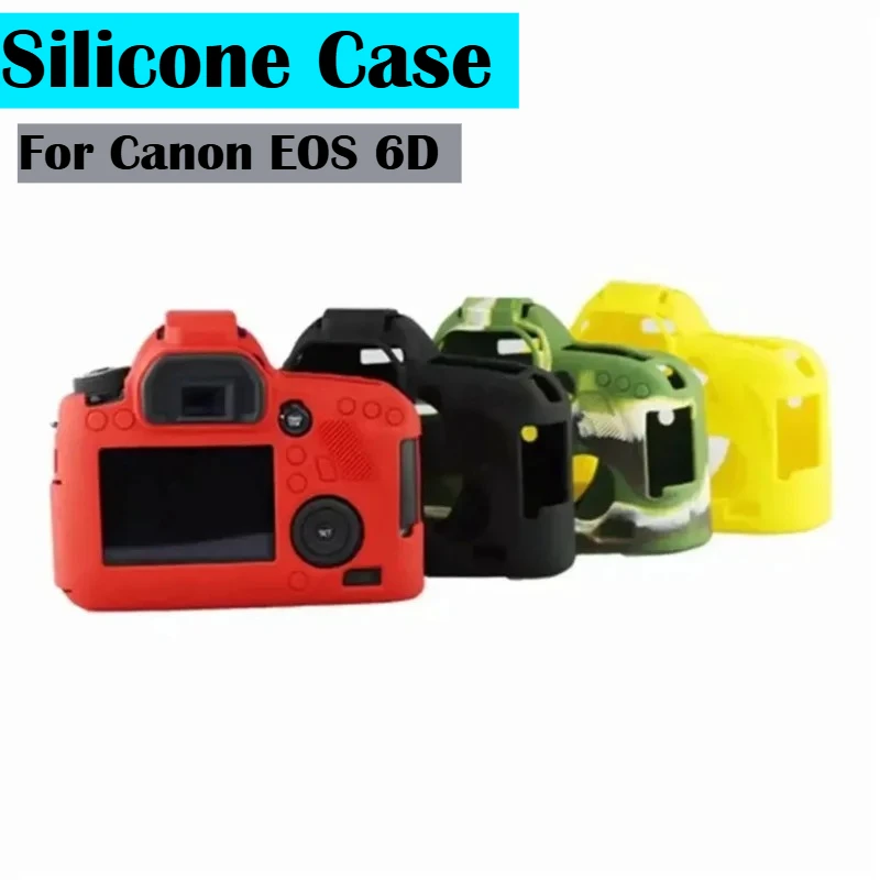 

For Canon EOS 6D Protective Rubber Cover Skin Soft Silicone Case Armor Camera Body