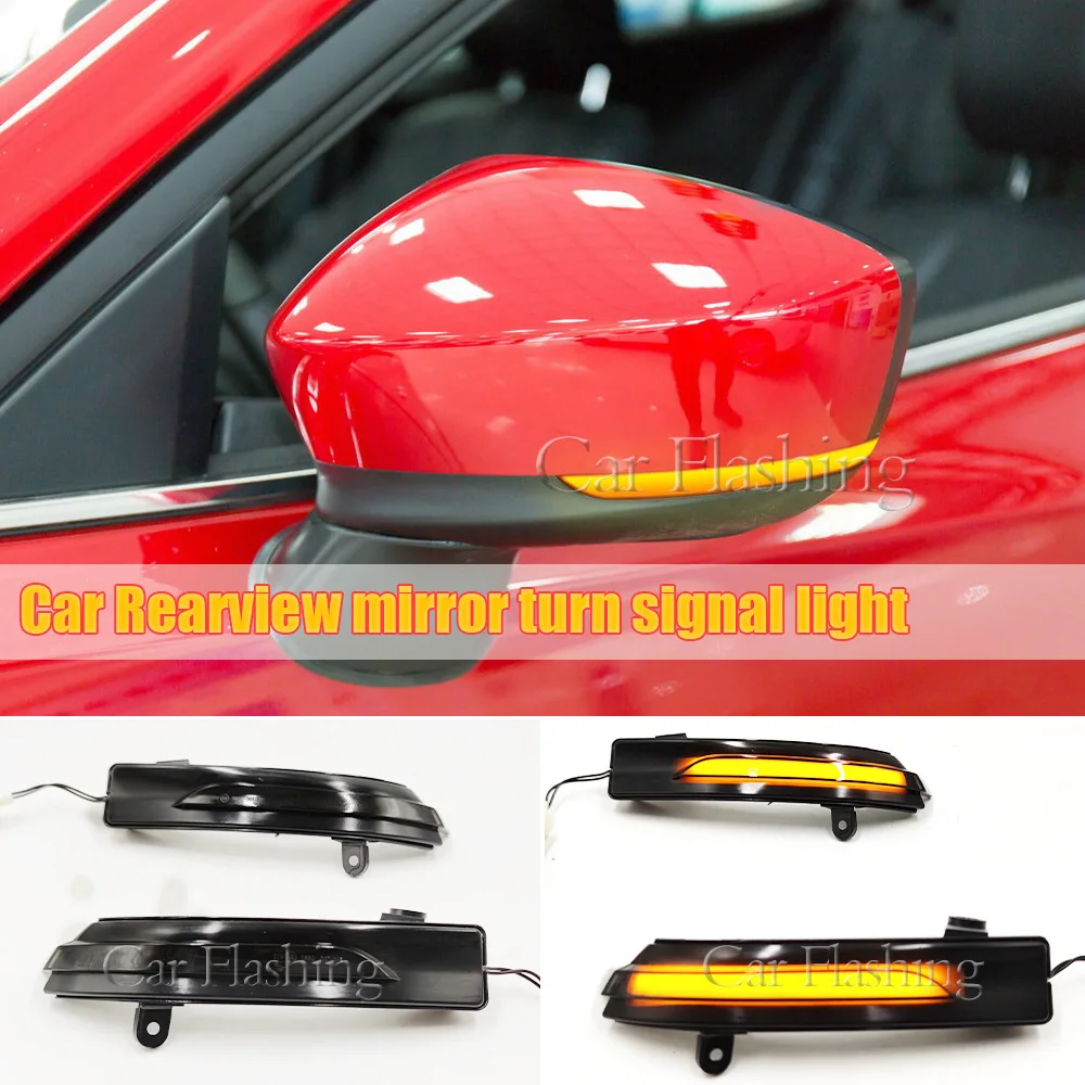 For Mazda Enclave Atenza rearview mirror, turn signal mirror, reverse mirror, LED running light