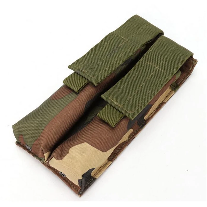 Tactical Magazine Pouch 1000D Magazine Holder Molle Double Magazine Pouch for P90 Magazine and Worker Short Darts Magazine