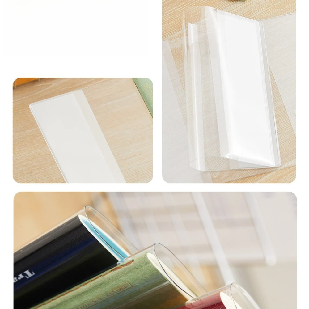Fromthenon Travel Notebook Standard Passport Waterproof Transparent PVC Cover with Card Holder Journal Book Protector Shell view 6