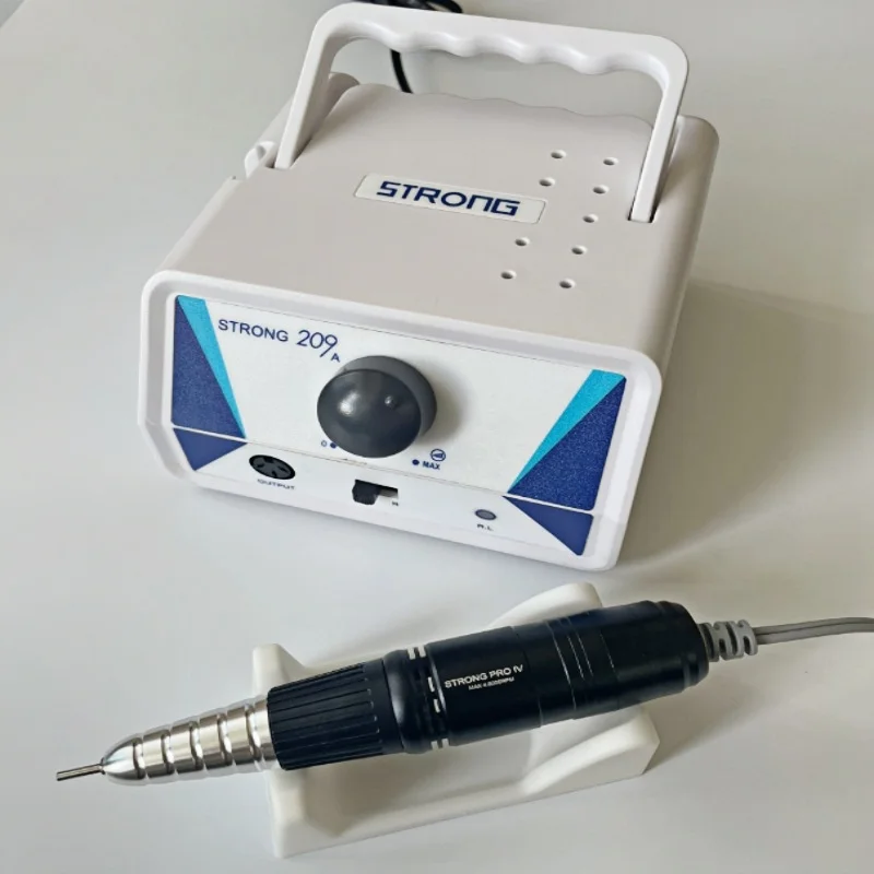 Nuevo fuerte 210 /209B 65w 45000RPM taladro de uñas Micromotor máquina de manicura para pulir uñas pedicura taladro de decoración de uñas