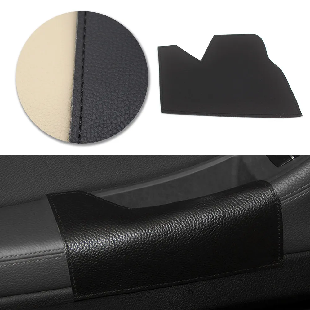 

Car Microfiber Leather Interior Driving Side Door Handle Armrest Panel Pull Cover Trim For BMW 5 Series F10 F18 2011-2017