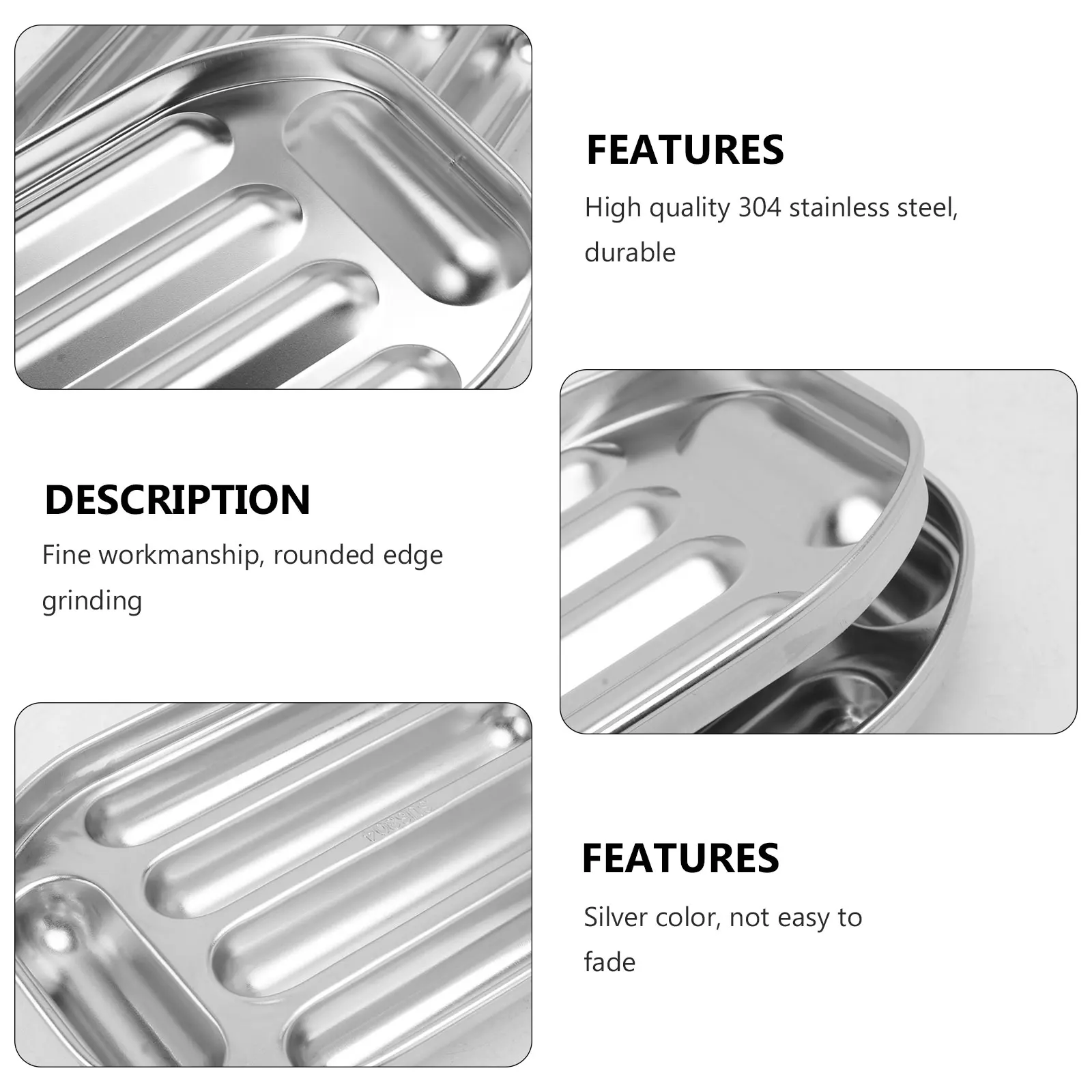 

Sausage Mold 304 Stainless Steel Non stick Kitchen Tool Hot Dog Maker Meat Processing Supplies Easy Clean