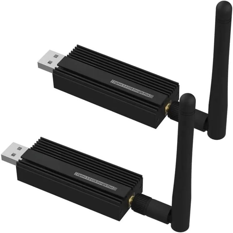 

Шлюз USB Dongle Plus 3.0, универсальный беспроводной адаптер Zigbee с антенной для домашнего помощника, IoBroker (2 шт.)
