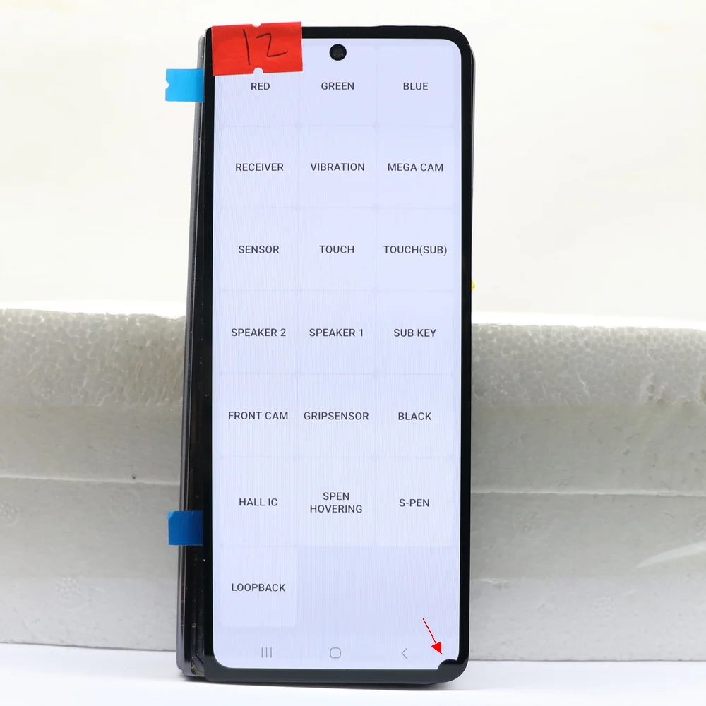Amoled Z Fold5 LCD For Samsung Galaxy Z fold 5 5g f946 Lcd Touch glass Full for screen display SM-F946B/DS SM-F946U Replacement