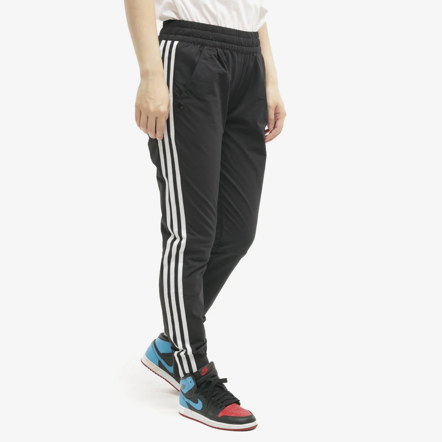 Adidas genuine new PT WV 3S women's sporty plaid pants EH3862