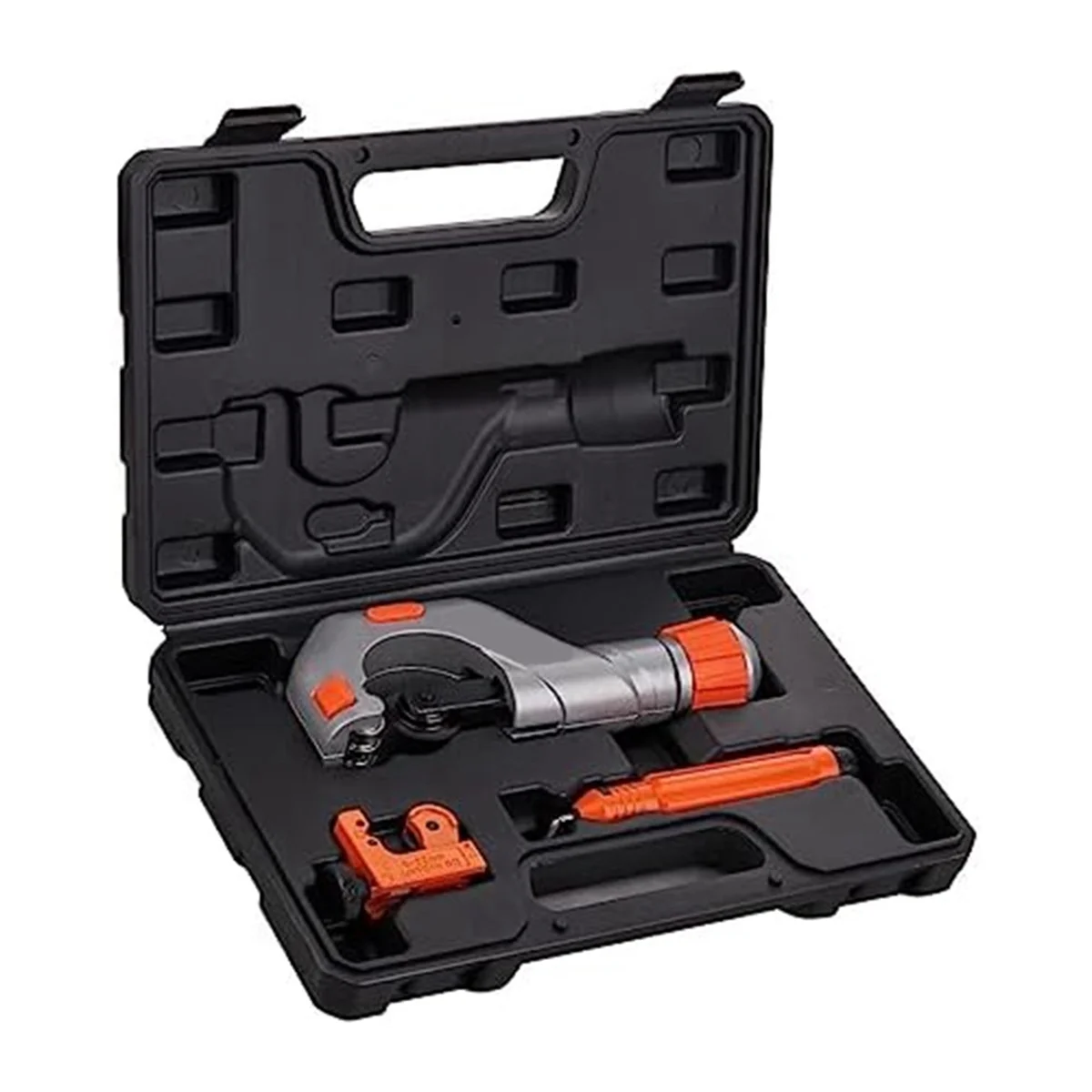 

A96Q-3PC Tubing Cutter Set,3/16-2Inch O.D. Copper Pipe Cutter,1/8-7/8Inch O.D. Heavy Duty Pipe Cutter Set for Copper,Aluminum