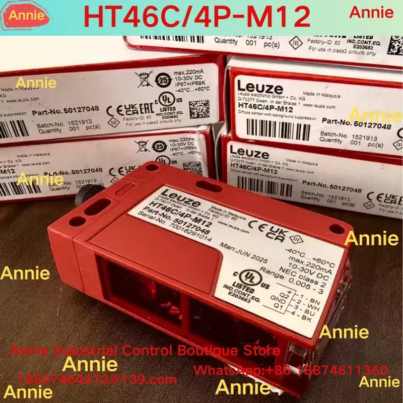 

brand-new HT46C/4P-M12 photoelectric switch 50127048