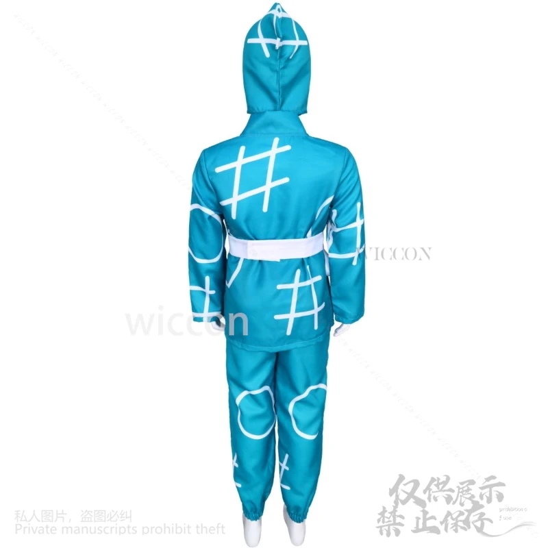 Nintama Cosplay Rantarou Cartoon Uniforme Anime Ninja giapponese Blu Kimono Suit Kawaii Cappello carino Rantarou Halloween per personalizzato