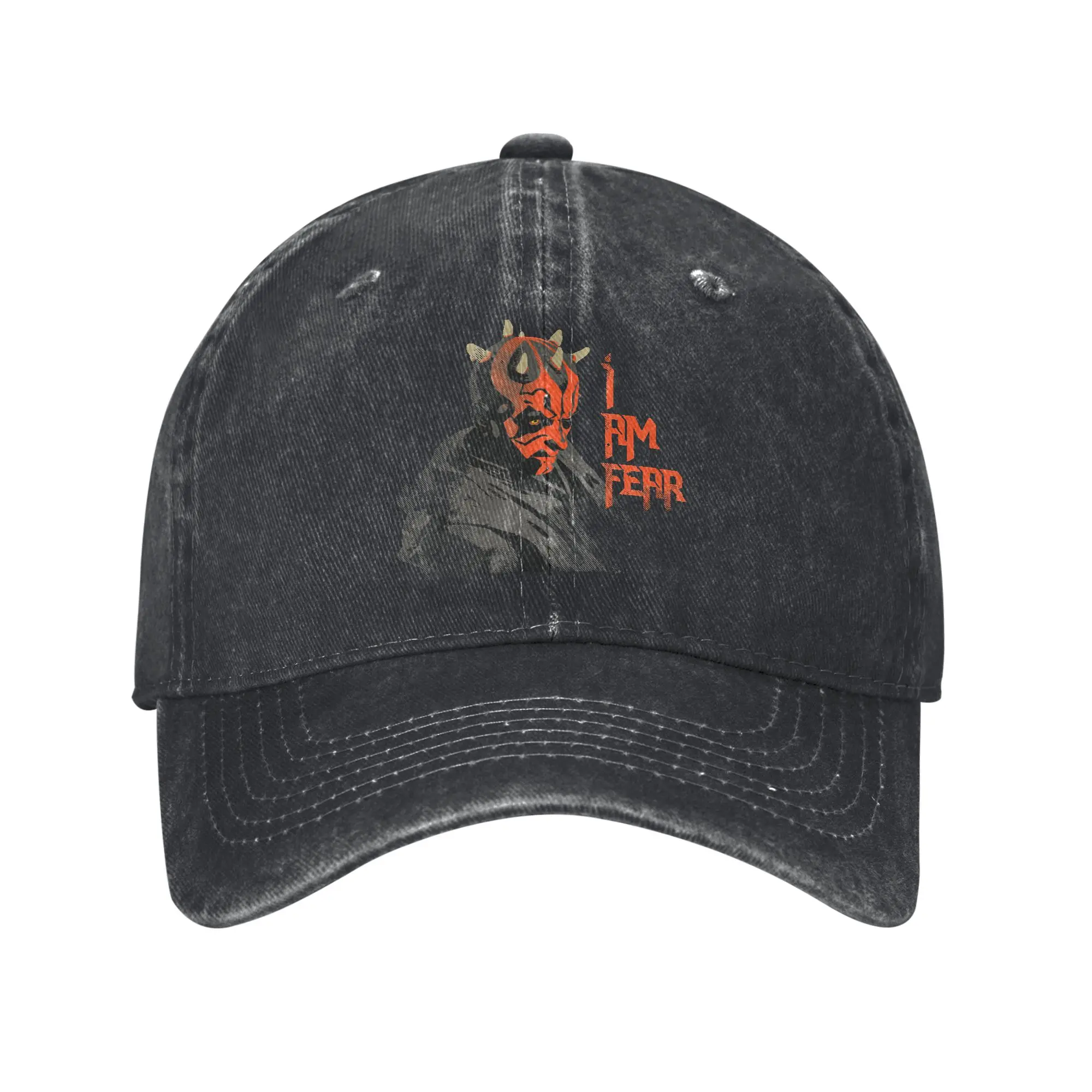 Darth Maul Vader May the Force Be With You  Baseball Caps Casual Distressed Cotton Headwear Men Women Unstructured Soft Caps Hat