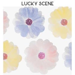 8Pcs Little Daisies Sunflowers Tissues Birthdays Festivals Wedding Festivals Napkins Shaped Tissues S01738
