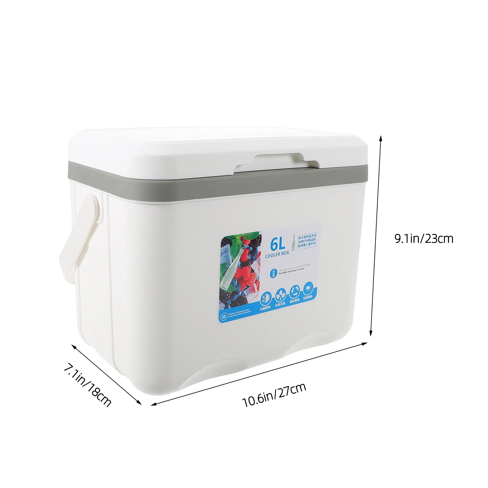 大容量クーラーボックス ポータブル断熱ピクニックコンテナ キャンプ アウトドア 食品保存 車載冷蔵庫