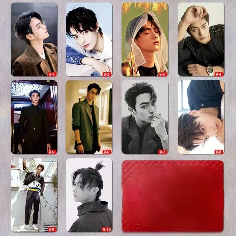 10PC/SET No Reaperat Xu Kai HD Poster Crystal Card Stickers TV Characters Gu Yanzhen Wang Lu Bai Jue Photo Hand Account Material