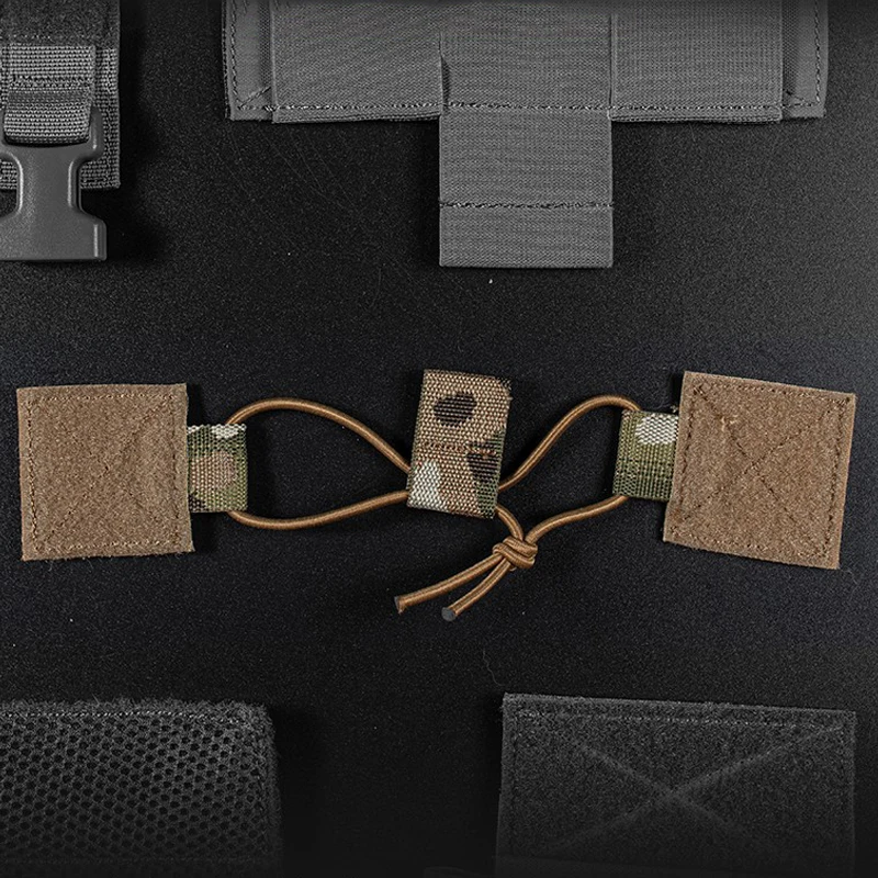 Radio Fastener Radio Fixing Buckle Suitable For Tactical Chest Hang With D3CRM Specifications Adjustable Elastic Rope