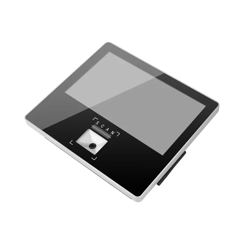 مدقق السعر بنظام التشغيل Windows مقاس 11.6 بوصة مع ماسح ضوئي ثنائي الأبعاد QR للتعليق على الحائط Win10 POS قارئ رمز الاستجابة السريعة المدمج لفحص معلومات سعر المنتج #5
