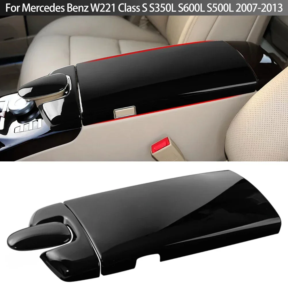 3Pcs/Set Car Center Console Lid Armrest Box Trim Protective Cover For Mercedes Benz W221 Class S S350L S600L S500L 2007-2013