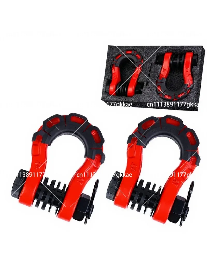 2 Pcs Trailer U-Hook 8 Ton 3/4