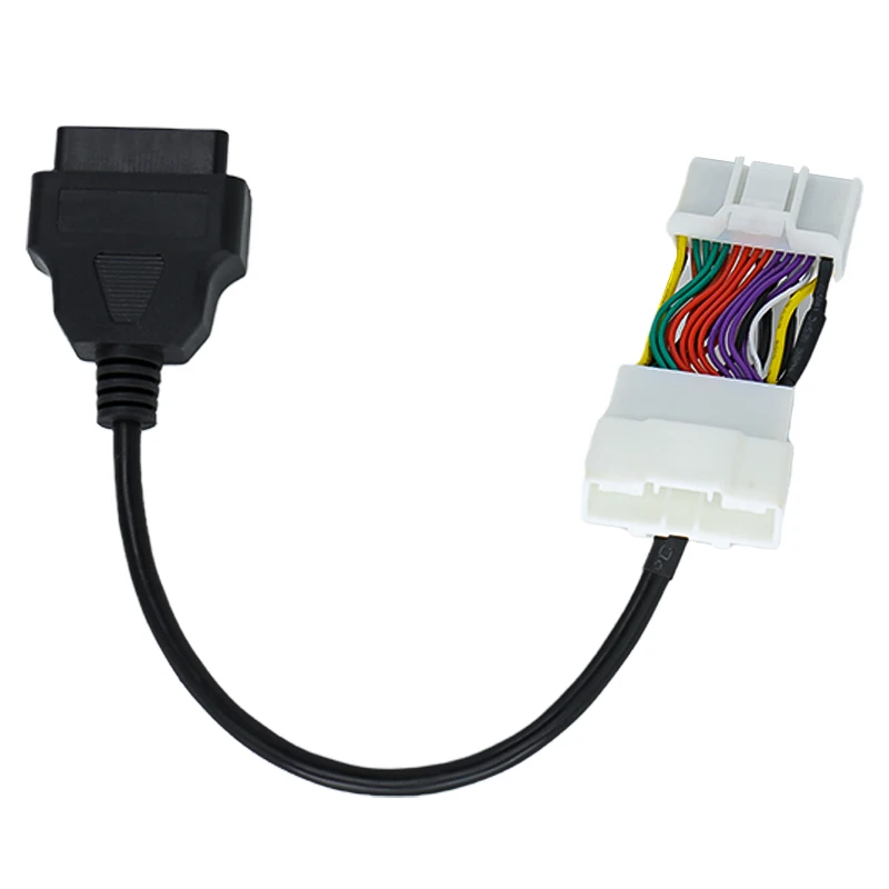 OBD-Adapter für Tesla 12/20/26-polig auf OBDII für Tesla Model X/S/3/Y OBD2-Diagnosekabel OBD-Anschlusskabel für X431 Scanner – Detail 8