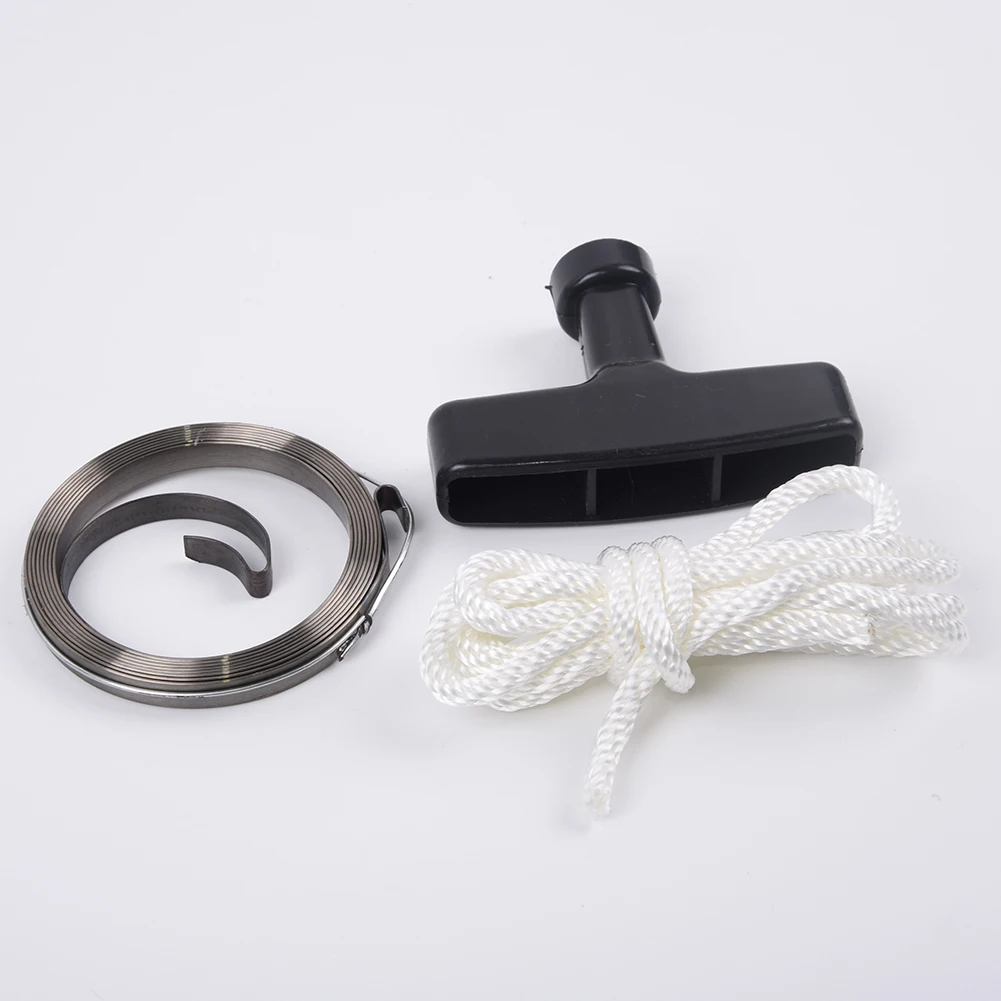 

Recoil Starter Pulley Spring Repair Kit For Zenoah G2500 Chinese 2500 25cc Chainsaw Spare Spring Pulley Rope & Handle Grip