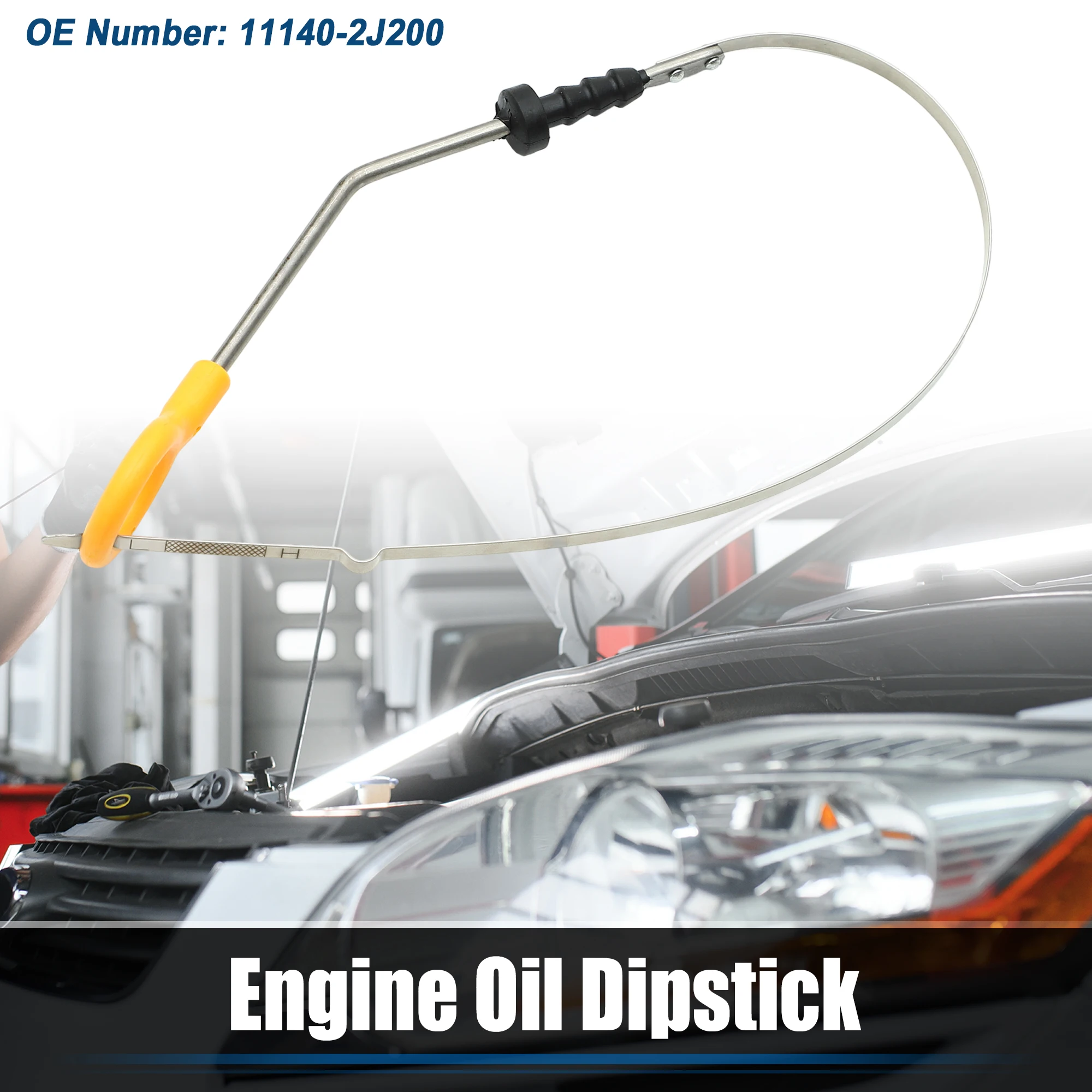 

UXCELL автомобильный индикатор уровня моторного масла, щуп для Nissan Sentra 2000-2001 11140-2J200