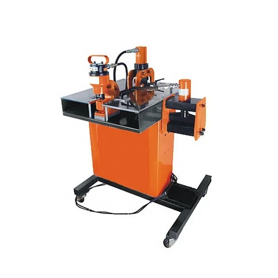 

Bus Bar Punching Bending Cutting HB-150W 3 in 1 Hydraulic Automatic Busbar Processing Machine