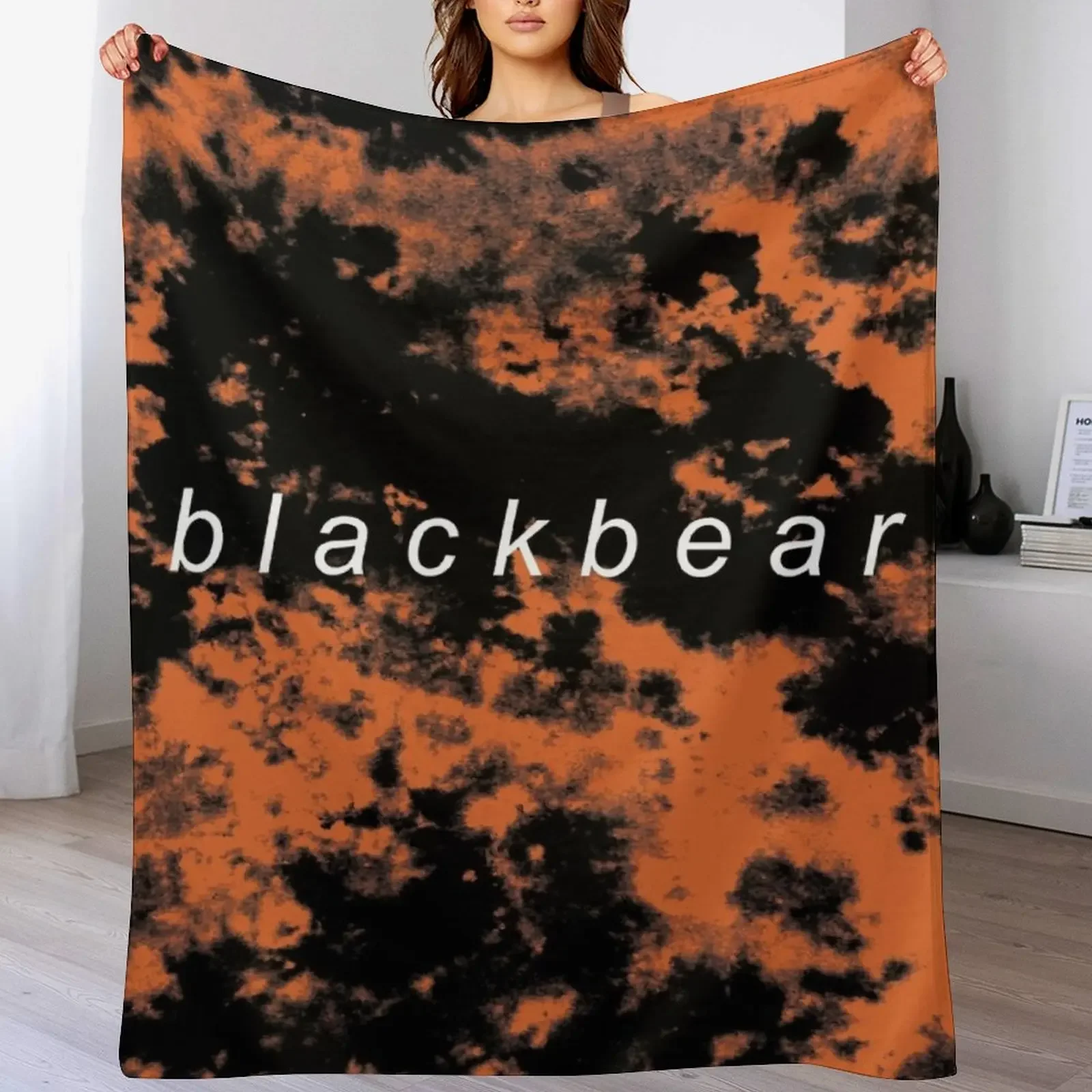 

blackbear tie dye Throw Blanket Luxury St Luxury Brand Blankets For Bed for winter Blankets