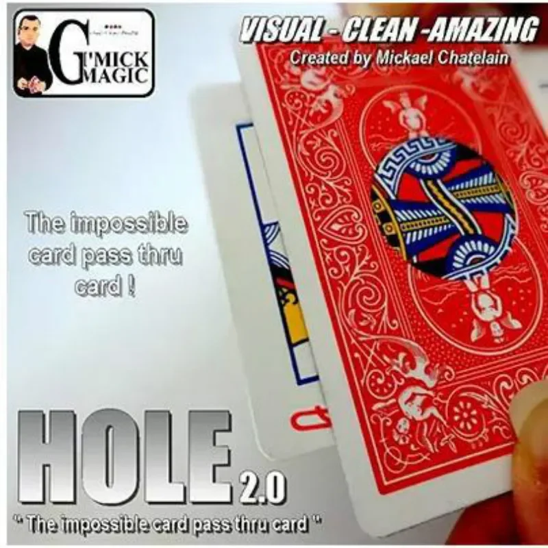 

Hole 2.0 By Mickael Chatelain Magic Tricks Card Hole Move Close Up Magie Comedy Illusions Mentalism Magician