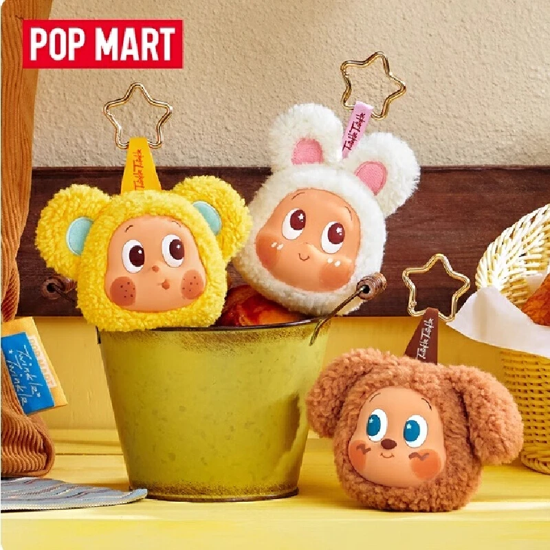 Original Popmart Twinkle Twinkle Savor The Moment Series Blind Box Kopfhörerhülle Mystery Box Ornament Figuren Home Guess Bag