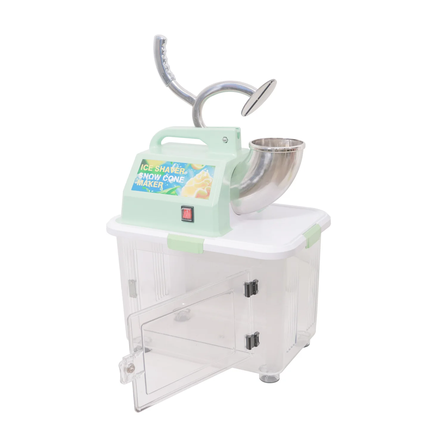 New shaver ice crusher electric household snowflake shaver ice artifact shaker ice machine smoothie machine summer