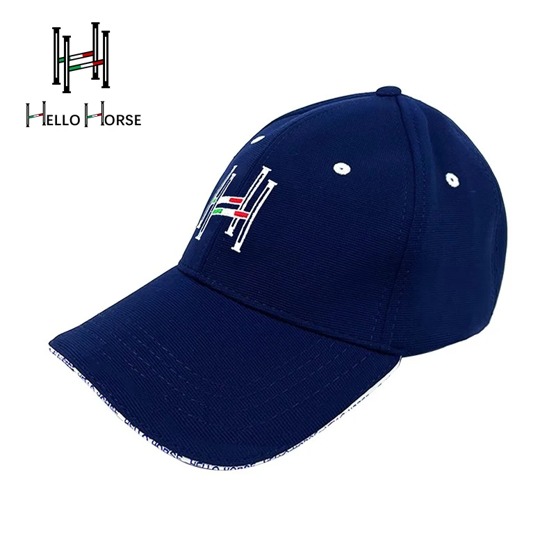 Кепка Hello Horse для верховой езды, профессиональная кепка с вышивкой, унисекс, мягкий верх, универсальная бейсболка для верховой езды